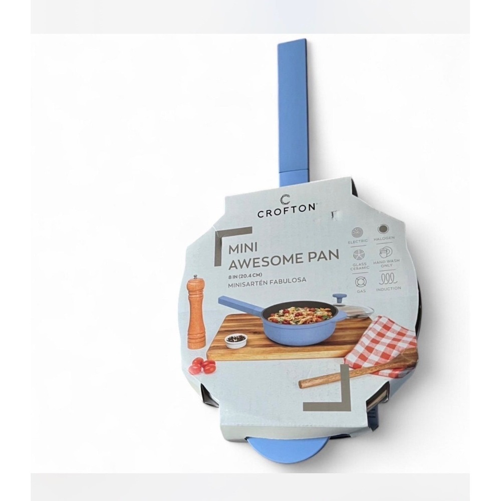 CROFTON MINI AWESOME PAN with LID Size: 8in ALDI